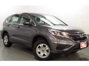  Honda CR-V LX W/ HONDA LEASE GUARD + EXTENDED WARRANTY