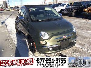  Fiat 500C Lounge Convertible with SUMMER AND WINTER