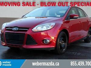 Ford Focus SEL-LEATHER-ROOF-NO FEES-MOVING SALE