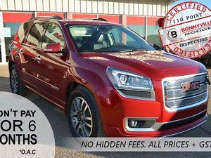  GMC Acadia DENALI, AWD, LEATHER