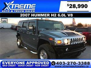  Hummer H2 6.0L V8 4X4 CALL NOW DRIVE NOW