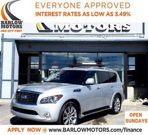  Infiniti QX56 7 PSNGR*EVERYONE APPROVED* APPLY NOW