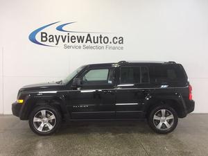  Jeep Patriot HIGH ALTITUDE- 4x4! HEATED LEATHER!