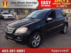  Mercedes-Benz ML350 AWD NAVI BCAM 90DAYSNOPYMNT!