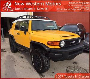  Toyota FJ Cruiser LIFTED! PACKAGE C! LOW KM! DVD!