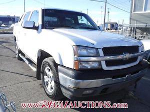  CHEVROLET AVALANCHE  Z71 4D UTILITY 4WD  Z71