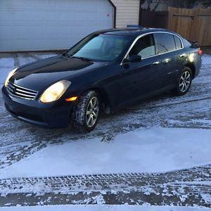  Infiniti G35X AWD Low Kms !