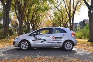 Start driving with Pogo – free gas, free parking, free