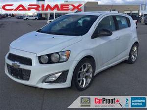  Chevrolet Sonic RS Manual CERTIFIED + E-Tested