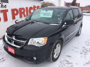  Dodge Grand Caravan Crew LEATHER HEATED SEATS, BACK UP