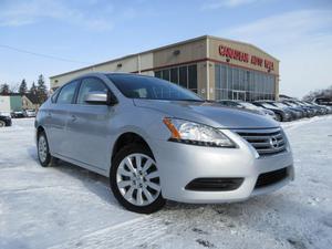  Nissan Sentra 1.8S, AUTO, A/C, BT, JUST 18K!