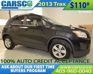  Chevrolet Trax $0 DOWN BI WEEKLY PAYMENTS $110