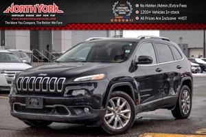  Jeep Cherokee Limited SafetyTec,Tech,Luxury Pkgs Nav