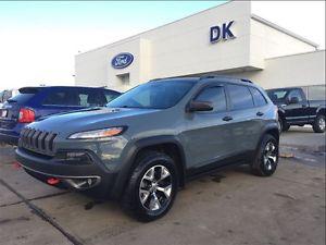  Jeep Cherokee Trailhawk 4WD w/Leather, Remote Start,