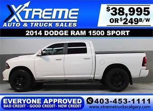  DODGE RAM SPORT LIFTED *EVERYONE APPROVED* $0 DOWN