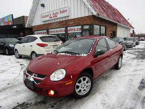  Dodge Neon SX 2.0 WON'T LAST AT THIS PRICE!