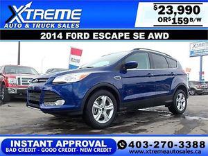  Ford Escape SE AWD $159 BI-WEEKLY APPLY NOW DRIVE NOW