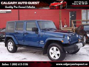  Jeep WRANGLER UNLIMITED Sahara 4WD/NAVIGATION/LEATHER