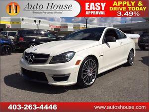  Mercedes-Benz C63 AMG Coupe NAVI, ROOF 90 DAYS NO PYMT