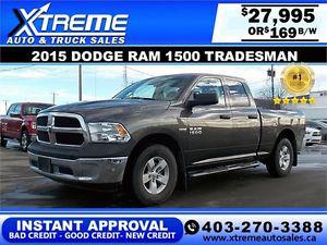  Dodge Ram Tradesman $169 BI-WEEKLY APPLY NOW DRIVE NOW