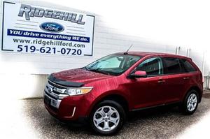  Ford Edge SEL Ruby Red 3.5L Heated Seats