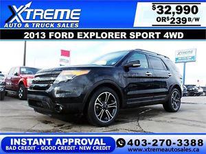  Ford Explorer SPORT $239 BI-WEEKLY APPLY NOW DRIVE NOW