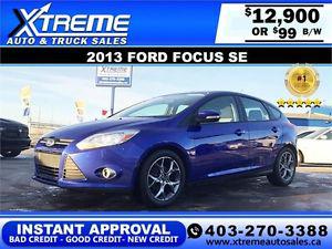  Ford Focus SE $99 BI-WEEKLY APPLY TODAY DRIVE TODAY