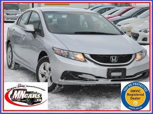  Honda Civic LX Heated Seats, LOW KMs