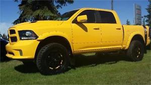  RAM  SPORT THE RUMBLE BEE, LIFTED RIMS & TIRES !!