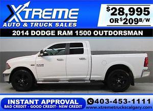  DODGE RAM OUTDOORSMAN *INSTANT APPROVAL* $0 DOWN