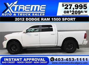  DODGE RAM SPORT CREW *INSTANT APPROVAL* $0 DOWN