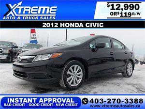  Honda Civic $119 bi-weekly APPLY NOW DRIVE NOW