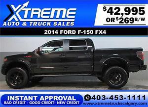  FORD F150 FX4 LIFTED *INSTANT APPROVAL* $0 DOWN