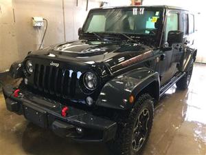  Jeep Wrangler Unlimited Rubicon 4X4 MANUAL AIR LEATHER