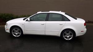  Audi A4 white sedan