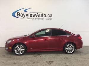  Chevrolet Cruze LT- TURBO! REMOTE START! SUNROOF! TINT!