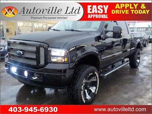  Ford F-350 SD Lariat Crew Cab 4WD LIFTED RIMS