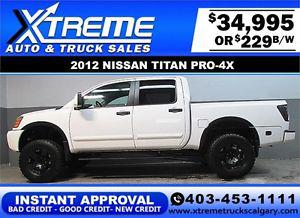  NISSAN TITAN LIFTED *INSTANT APPROVAL* $0 DOWN $229/BW!