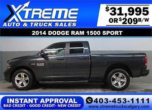  DODGE RAM SPORT CREW *INSTANT APPROVAL* $0 DOWN