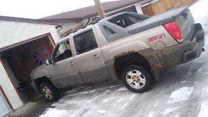  chevy Avalanche 4×4