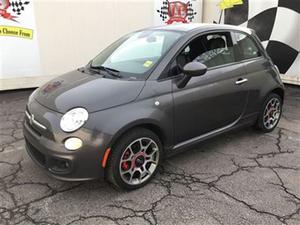  Fiat 500 Sport, Automatic, Leather,