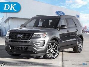  Ford Explorer Sport AWD w/Leather, Moonroof, and More!