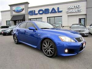  Lexus IS F V- Hp, NAVIGATION, LEATHER, REAR