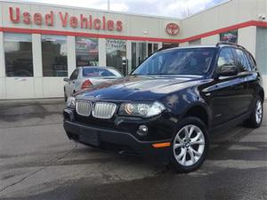  BMW X3 AWD- Pan Sunroof / Leather / Heated Front Seats