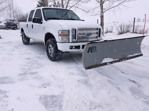 F250 snow plow