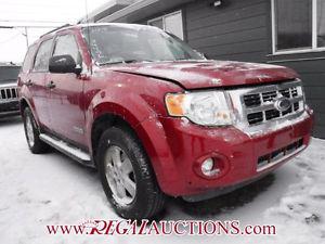  FORD ESCAPE XLT 4D UTILITY AWD XLT