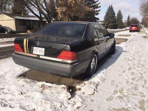  Mercedes Benz s-320 Project Car, missing battery, can