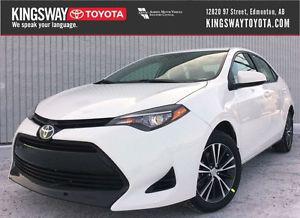  Toyota Corolla LE CVT - Upgrade Package