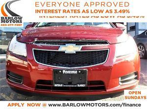  Chevrolet Cruze 2LT*EVERYONE APPROVED* APPLY NOW DRIVE