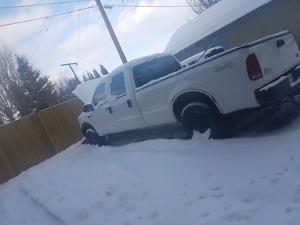  Ford F250 XL diesel crew cab!